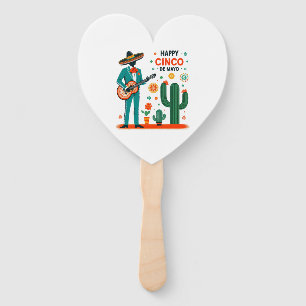 Cinco de mayo mariachi - mexikanischer Stolz Fächer