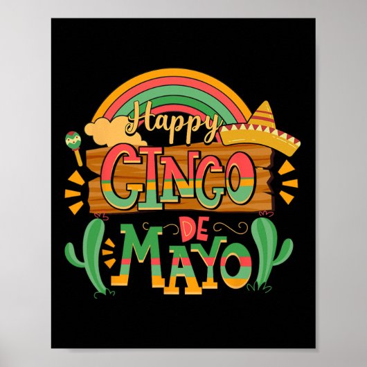 Cinco De Mayo Men Women Kinder 5 De Mayo Mexiko Fi Poster (Vorne)