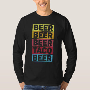 Cinco De Mayo Mexican Beer Taco Beer T-Shirt