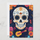 Cinco de Mayo Mexican Birthday Party Einladung (Rückseite)