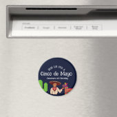 Cinco de Mayo Mexican Birthday Party Magnet (In Situ (Geschirrspüler))