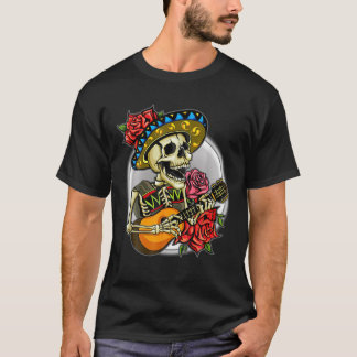 Cinco De Mayo Mexican Cross Sonnenbrillen Skull Mu T-Shirt