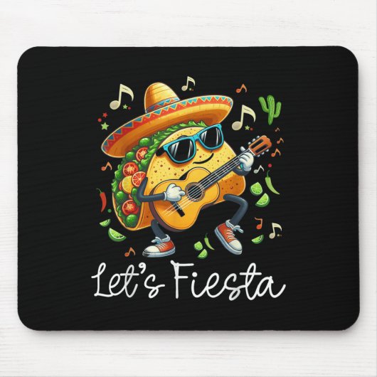 Cinco De Mayo Mexican Fiesta 5 De Mayo Lasse Fiest Mousepad (Vorne)