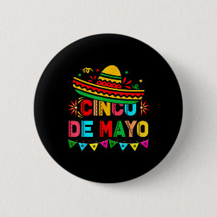 Cinco De Mayo Mexican Fiesta 5 De Mayo Women Men G Button