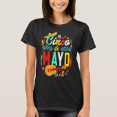 Cinco De Mayo Mexican Fiesta celebrate 5 De Mayo M T-Shirt (Vorderseite)