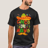 Cinco De Mayo Mexican Fiesta celebrate 5 De Mayo M T-Shirt (Vorderseite)