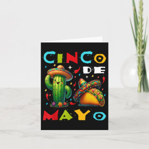 Cinco de Mayo Mexican Fiesta Squad 5 de Mayo Karte
