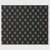 Cinco de Mayo Mexican Flag Design Geschenkpapier (Flach)