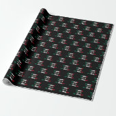 Cinco de Mayo Mexican Flag Design Geschenkpapier (Ungerollt)