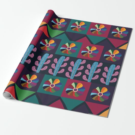 Cinco De Mayo Mexican Geschenkpapier (Ungerollt)