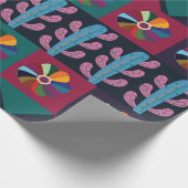 Cinco De Mayo Mexican Geschenkpapier (Ecke)