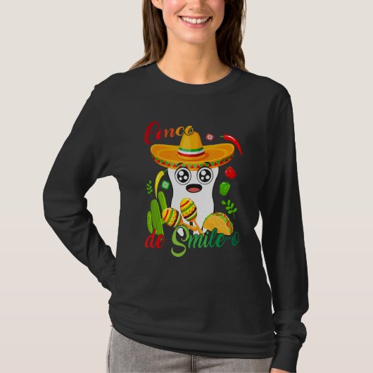 Cinco De Mayo Mexican Holy Guacamole Fiesta Time 5 T-Shirt (Vorderseite)