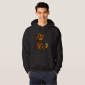 Cinco De Mayo Mexican Poncho Sombrero Video Gaming Hoodie (Vorne ganz)
