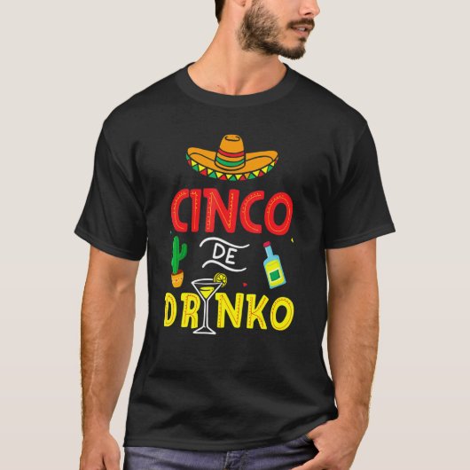 Cinco De Mayo Mexican Sombrero Fiesta Party Men Wo T-Shirt (Vorderseite)