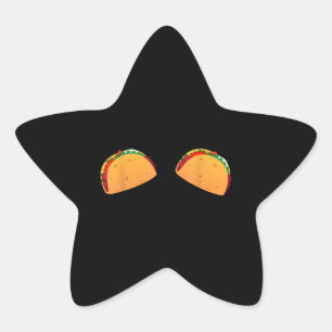 Cinco De Mayo Mexican TACO BOOS Geschenk Stern-Aufkleber