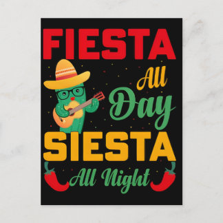 Cinco de Mayo Mexico Fiesta Celebration Feiertagspostkarte