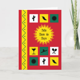 Cinco de Mayo Mexikanisch-inspiriert Karte