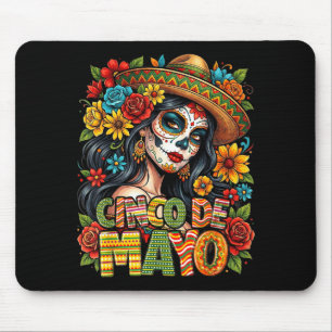Cinco De Mayo Mexikanische Fiesta 5 De Mayo Mädche Mousepad