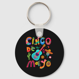 Cinco De Mayo Mexikanische Fiesta Feiern 5 De Mayo Schlüsselanhänger