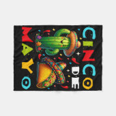 Cinco De Mayo Mexikanische Fiesta-Mannschaft 5 De Fleecedecke (Vorderseite (Horizontal))