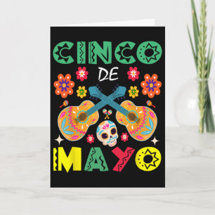 Cinco De Mayo Mexikanische Fiesta-Mannschaft 5 De  Karte