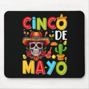 Cinco De Mayo Mexikanische Fiesta-Mannschaft 5 De Mousepad