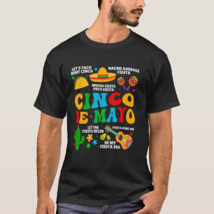 Cinco De Mayo Mexikanische Fiesta-Party für Männer T-Shirt
