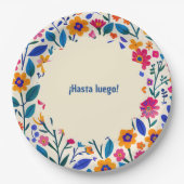 Cinco De Mayo-Mexikanische Fiesta-Party Pappteller (Vorderseite)