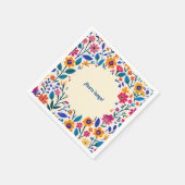 Cinco De Mayo-Mexikanische Fiesta-Party Serviette (Ecke)