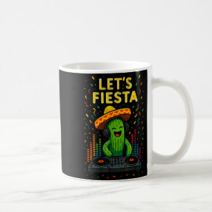 Cinco de Mayo mexikanische Kaktus-Party lustig las Kaffeetasse
