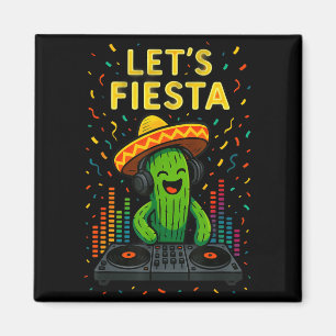 Cinco de Mayo mexikanische Kaktus Party lustig las Magnet