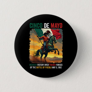 Cinco de Mayo Mexikanische Schlacht von Puebla 5. Button