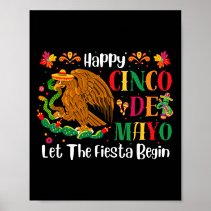 Cinco De Mayo Mexikanischer Adler Für Männer Und F Poster