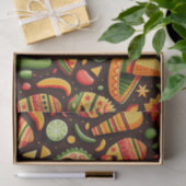 Cinco de Mayo. Mexikanischer heller Cartoon Seidenpapier (Geschenk)