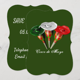 Cinco de Mayo, mexikanisches Fest Einladung
