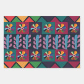 Cinco De Mayo Mexikanisches Kunstmuster Geschenkpapier Set (Vorderseite 3)