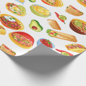 cinco de mayo mexiko burrito taco tamale geschenkpapier (Ecke)