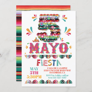 Cinco de Mayo Mexiko Fiesta Einladung