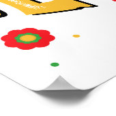 Cinco De Mayo mit Hat Cactus Funny Cinco De Mayo Poster (Ecke)