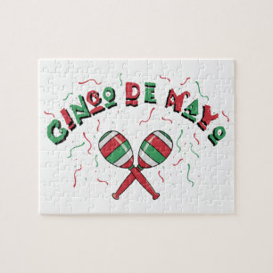 Cinco de Mayo mit Maracas Puzzle