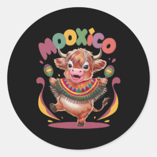 Cinco De Mayo Mooxico Mexikanisch Von Runder Aufkleber