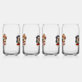 Cinco De Mayo Mops Glasses Dosenglas (Rechts)