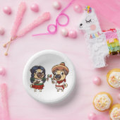 Cinco De Mayo Mops Paper Bowls Pappteller (Party)