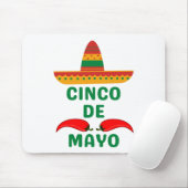 Cinco De Mayo Mousepad (Mit Mouse)