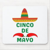 Cinco De Mayo Mousepad (Vorne)