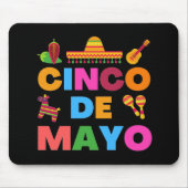 Cinco De Mayo Mousepad (Vorne)