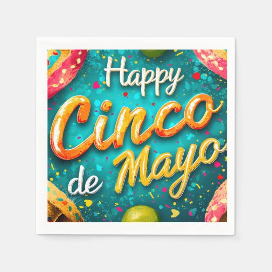 Cinco de Mayo Napkin Serviette (Vorderseite)