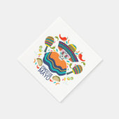 Cinco De Mayo Napkins Serviette (Ecke)