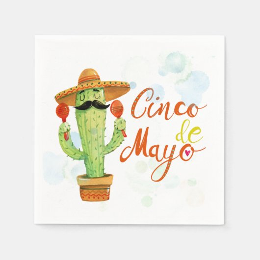 Cinco De Mayo Napkins Serviette (Vorderseite)