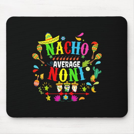 Cinco De Mayo Noni  Mousepad (Vorne)